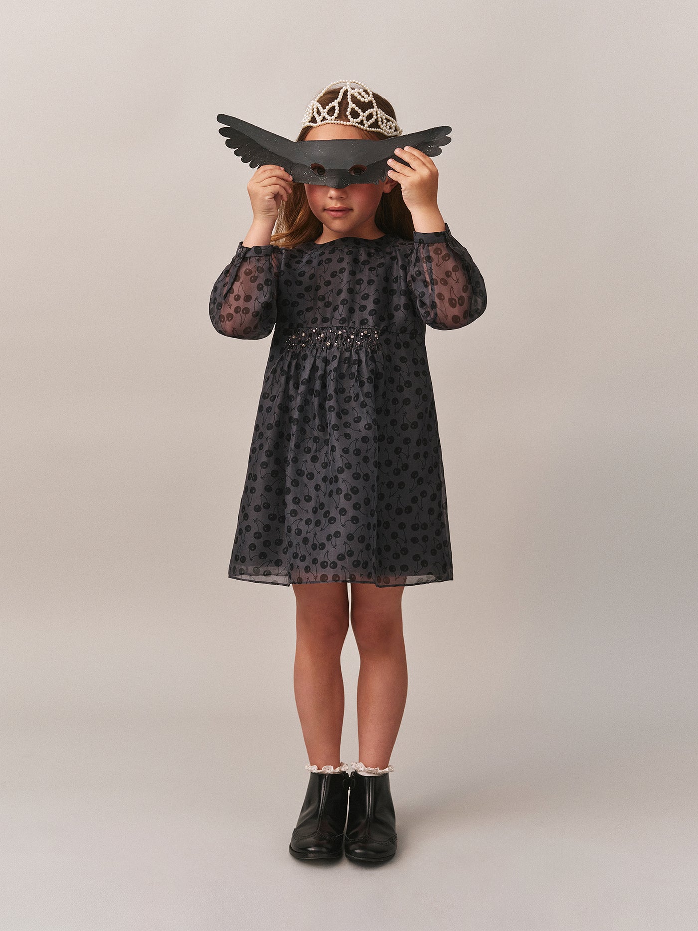 Girls' Winter Look 2025 - Cherry Dress