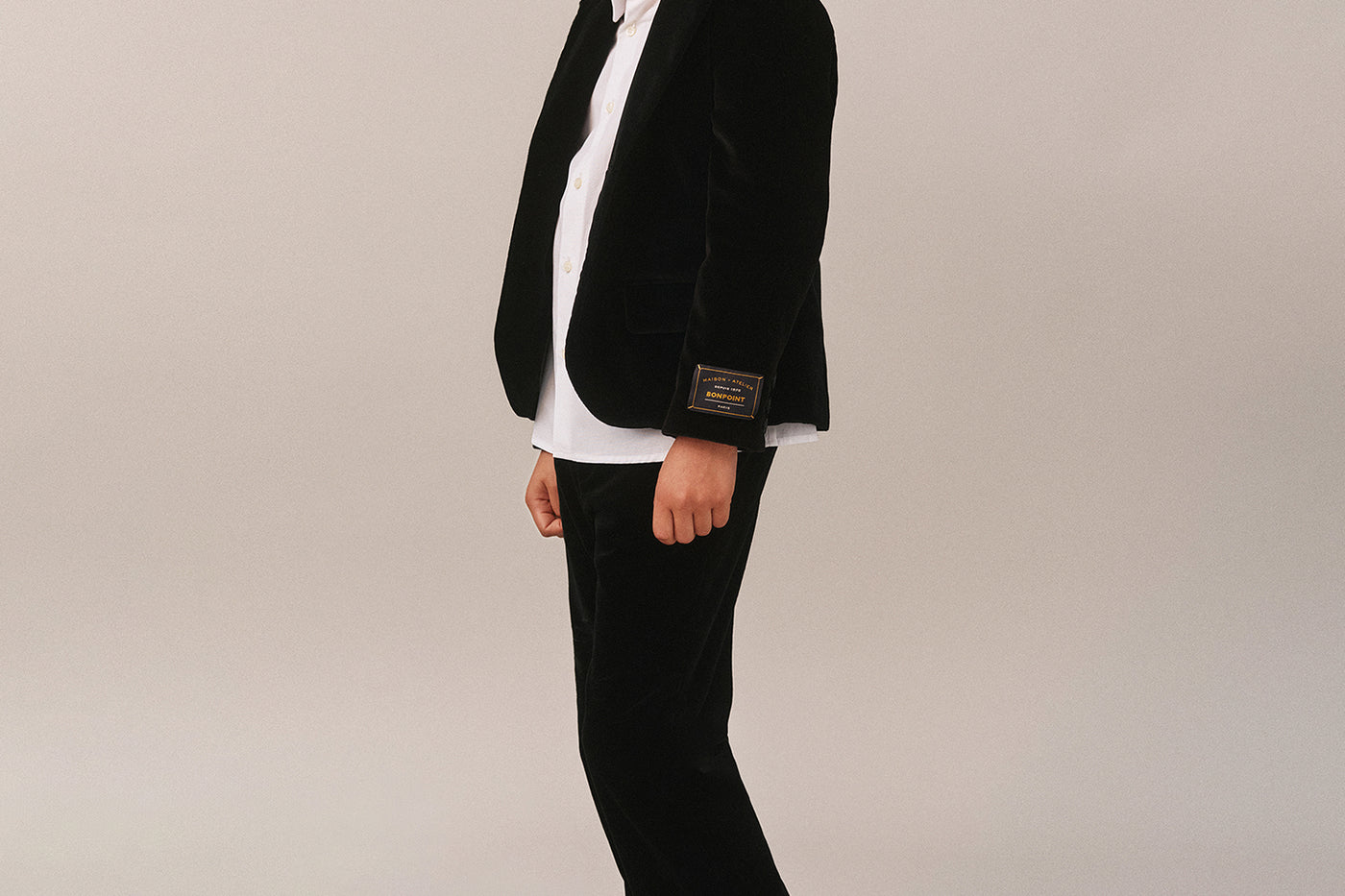 Boys' Winter Look 2025 - Velvet Jacket