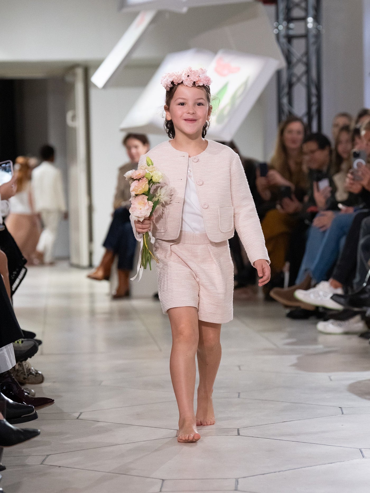 Girl Summer 2026 Ceremony Look - Lurex Tweed Ensemble