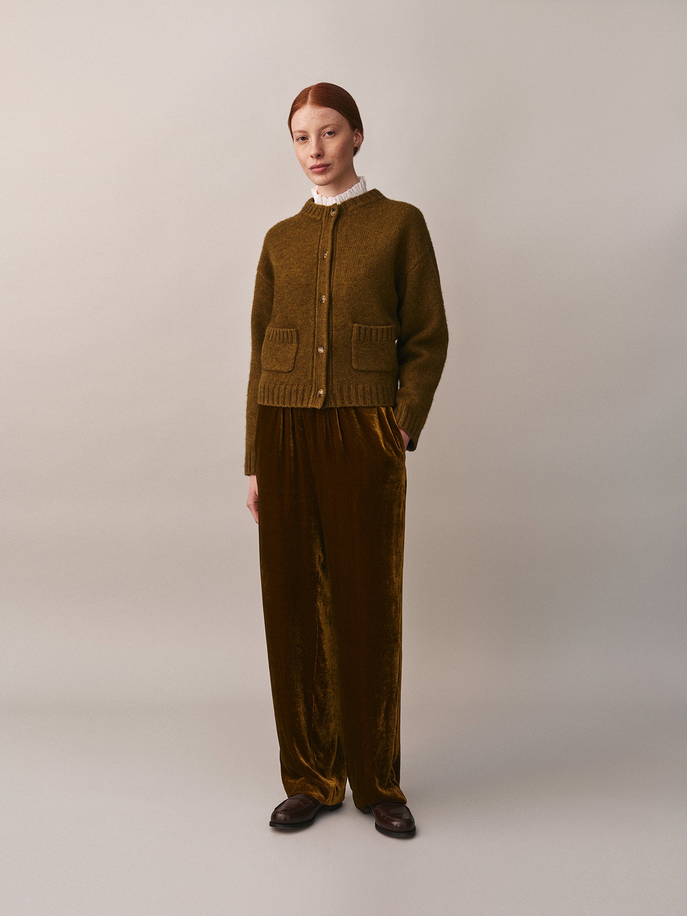 Women's Winter Look 2025 - Yak wool vest