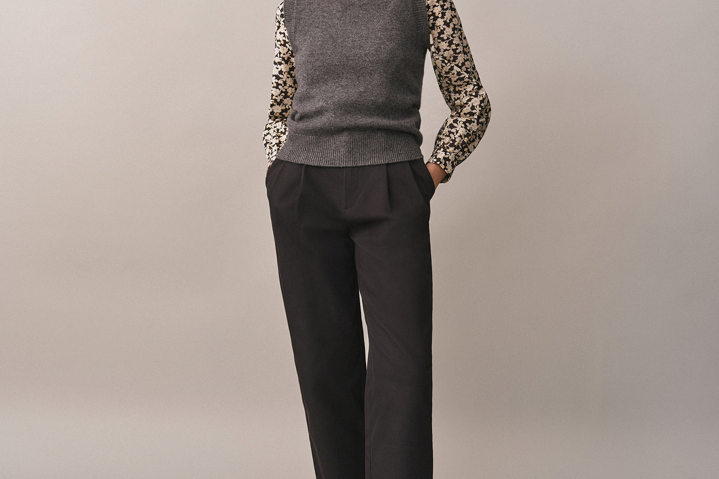 Women's Winter Look 2025 - Liberty Fabric Blouse