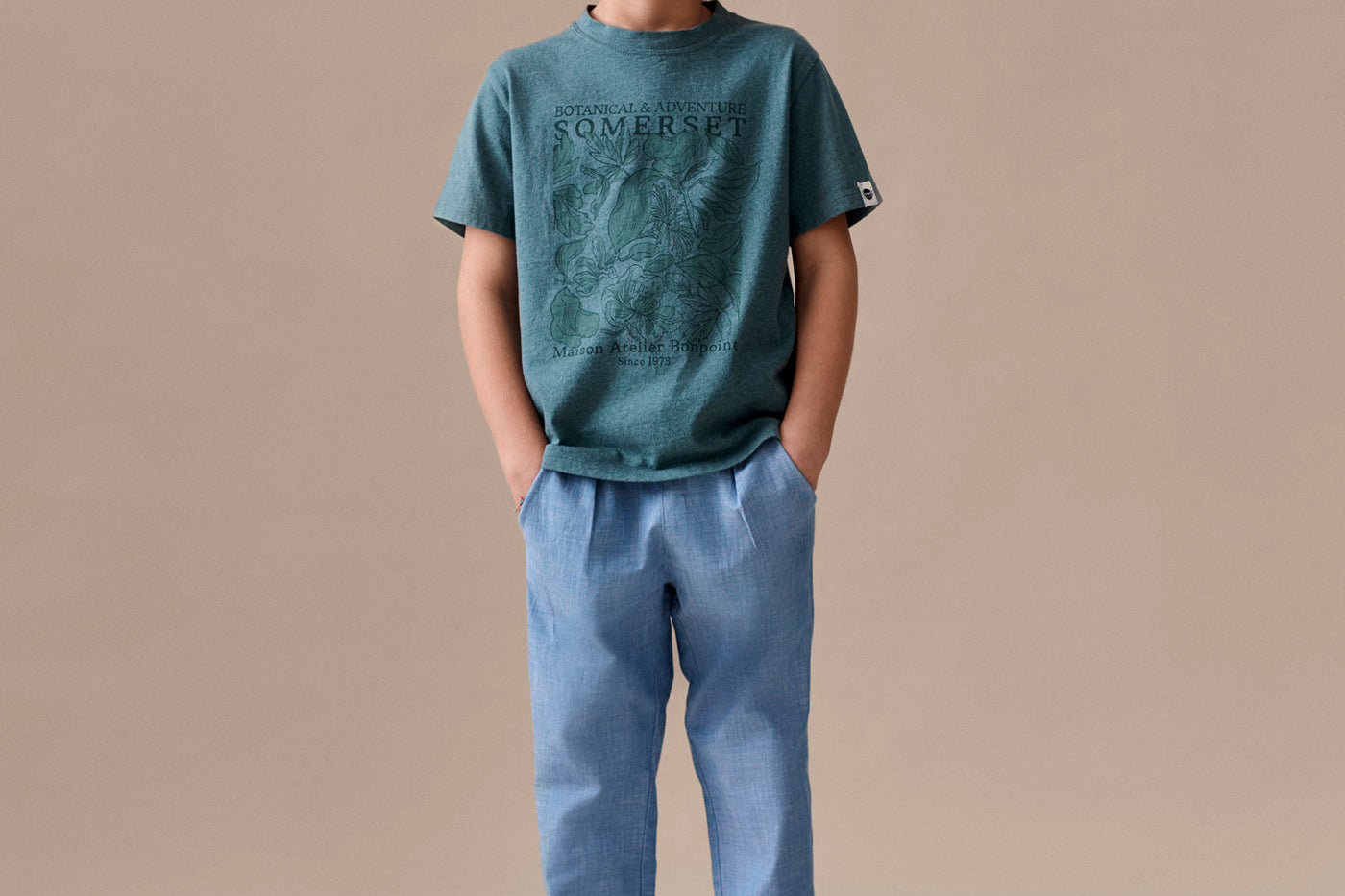Boy's look Summer 2026 - Somerset print T-shirt