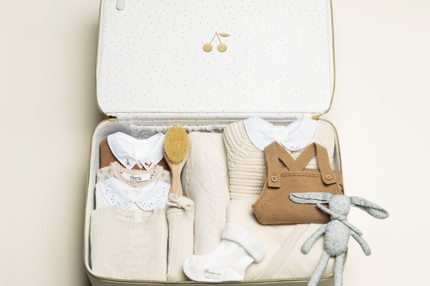 Large unisex birth suitcase