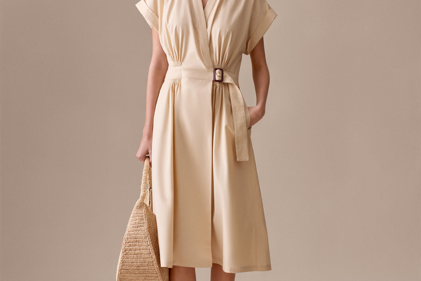 Women's Summer Look 2026 - Long smocked dress