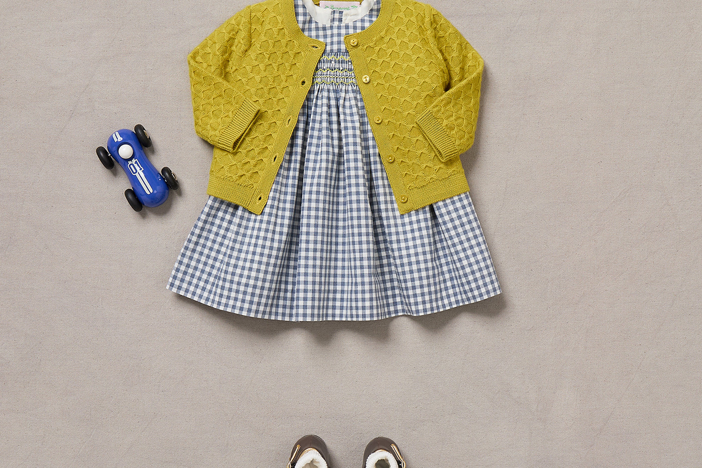 Winter 2024 Baby girl's look - Maruska dress