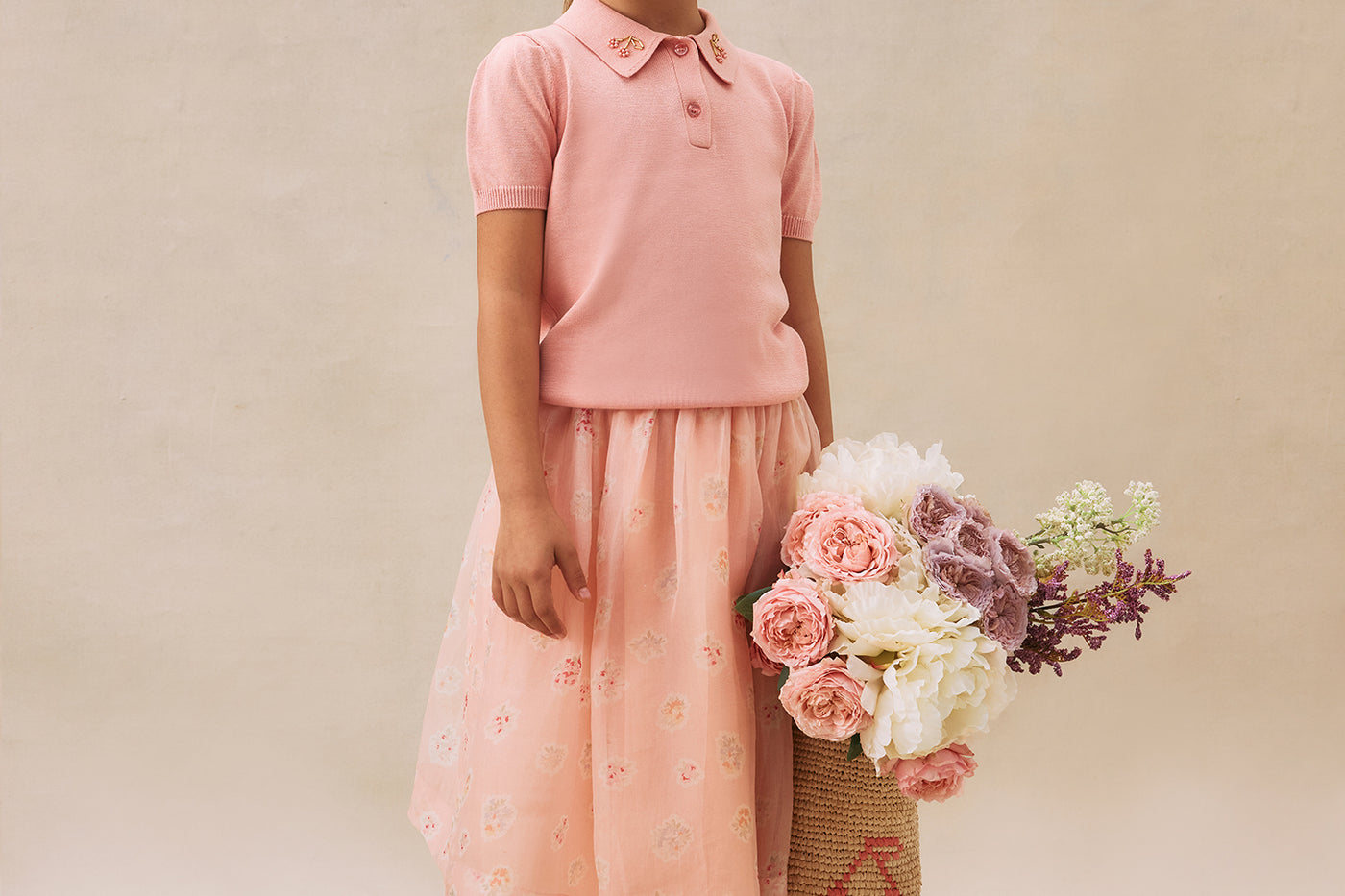 Girl's summer look 2025 Pink petticoat