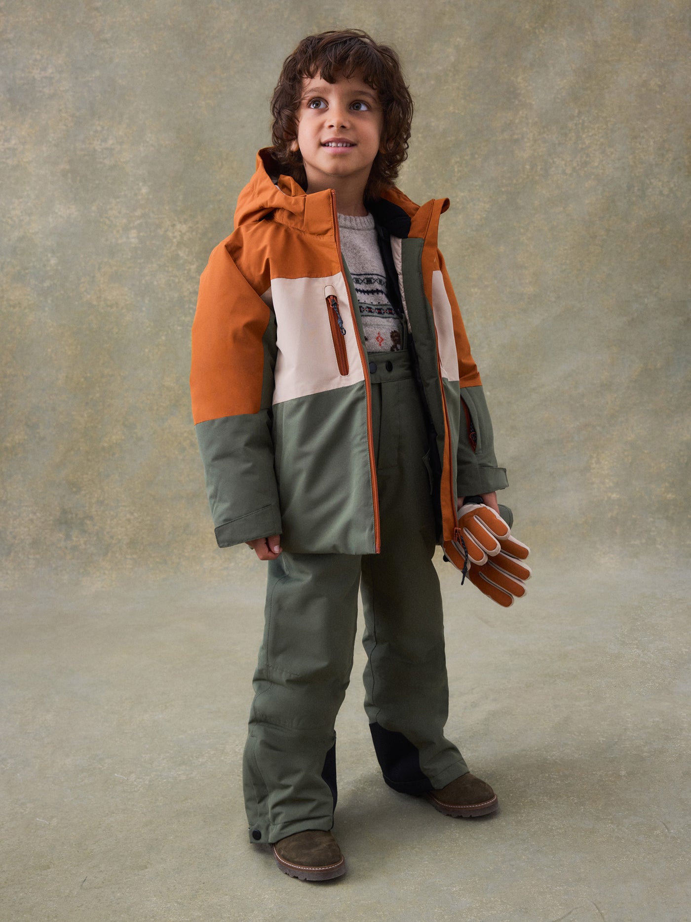Winter 2024 boy's look ski down jacket