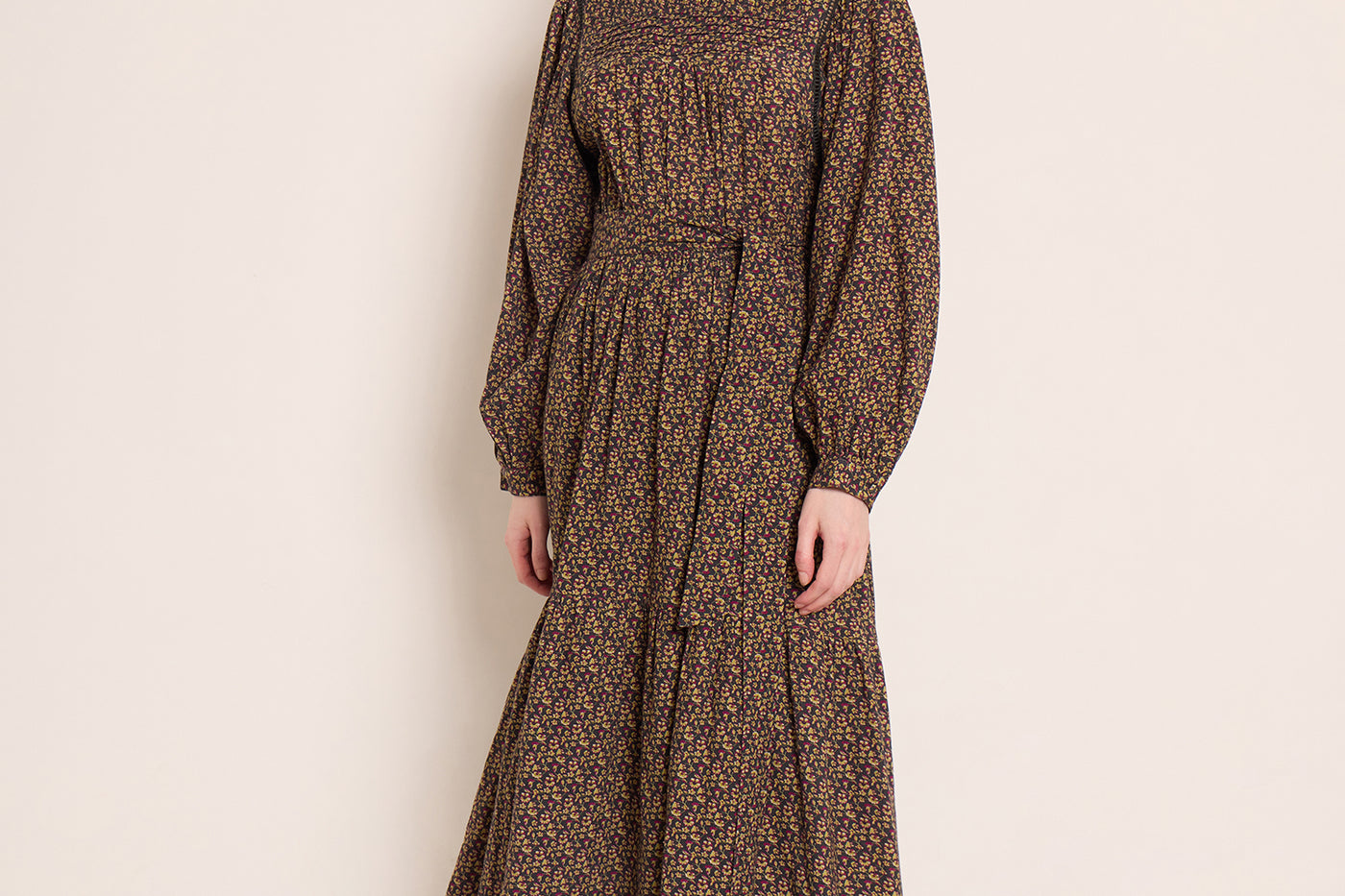 Women's look winter 2023 long dress