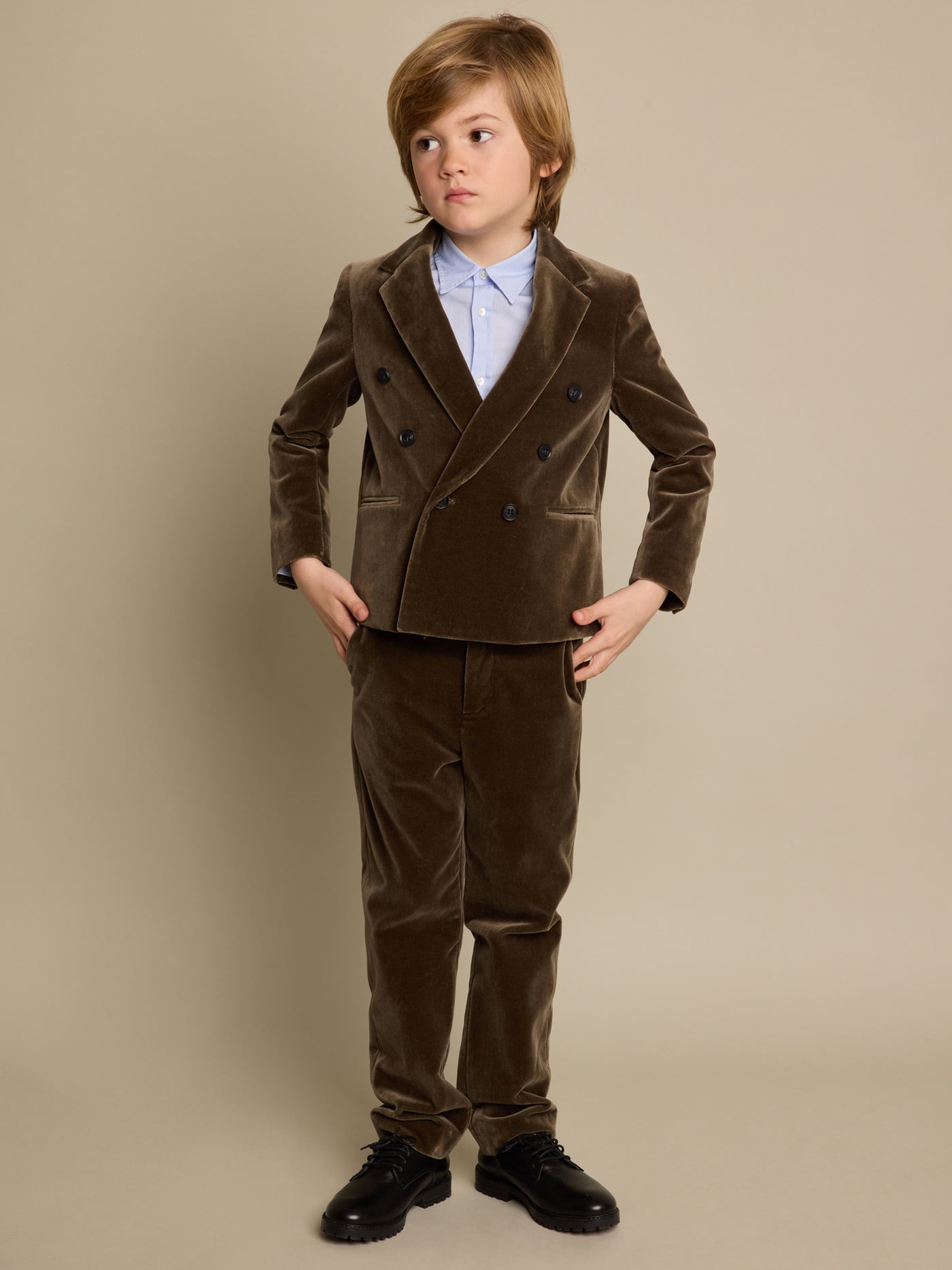 Winter 2023 boy's look ceremonial jacket