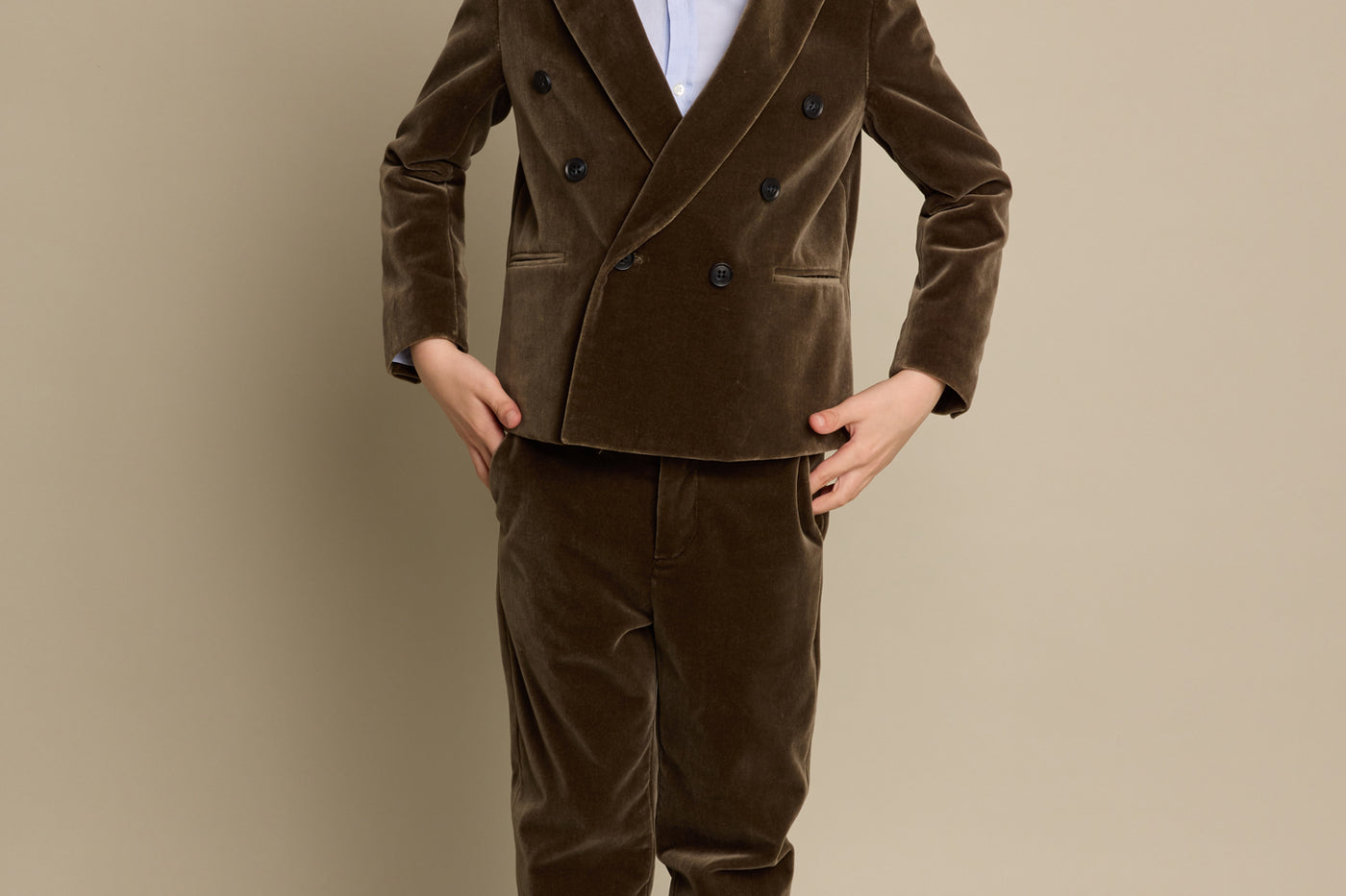 Winter 2023 boy's look ceremonial jacket