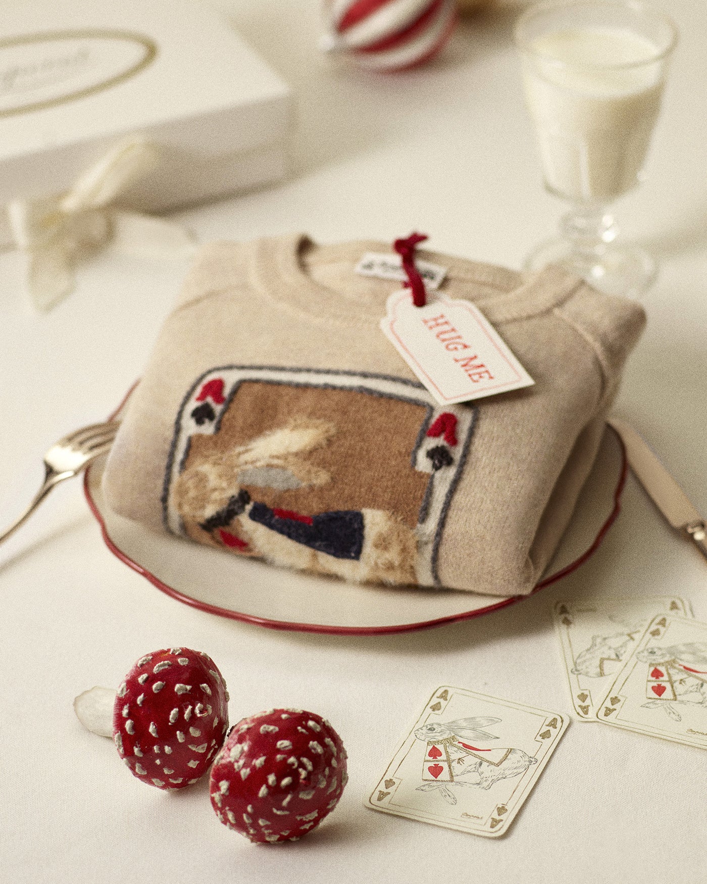 Hand Embroidered Sweater<br>from £250