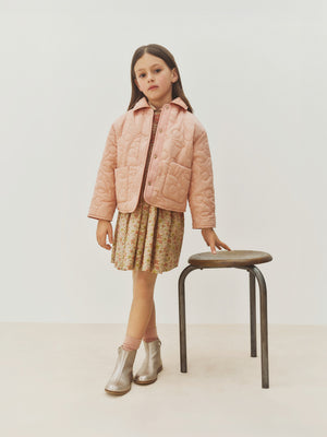 Molly reversible and quilted cherry jacket