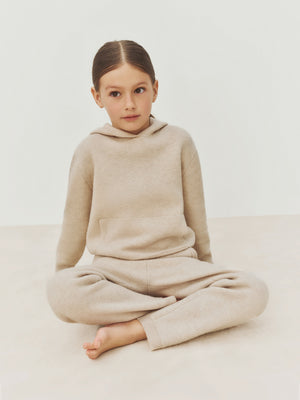 Jumper Janumahil beige in wool and cashmere