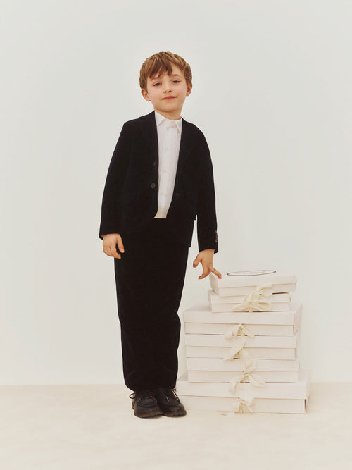 Chino trousers Timote in organic cotton velvet