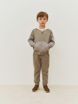 Marcio khaki heather jogging pants