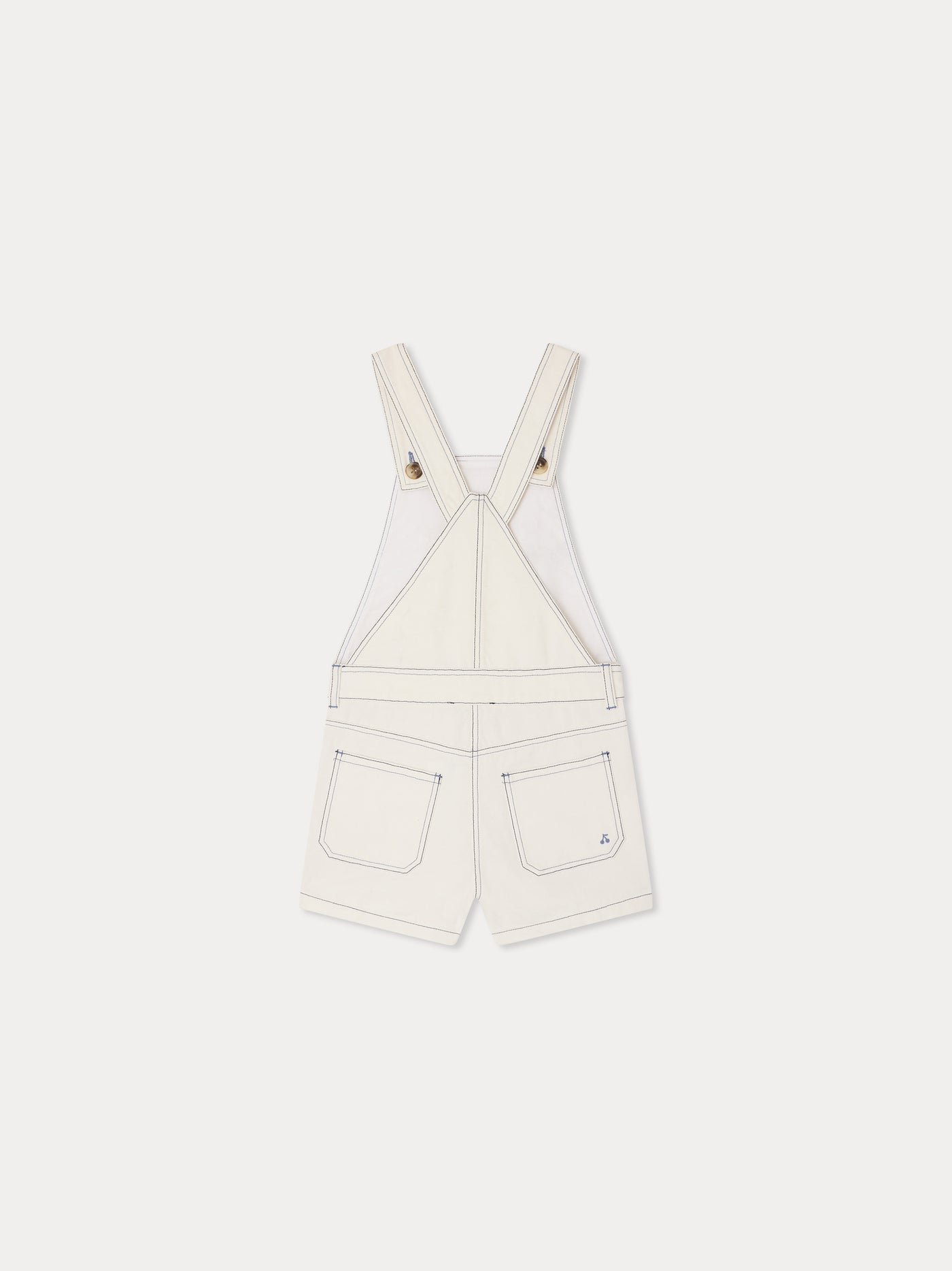 Laga short overalls in organic cotton