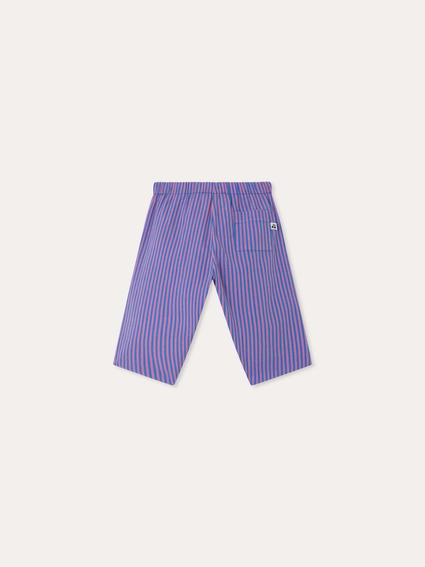 Dandy striped trousers in organic cotton