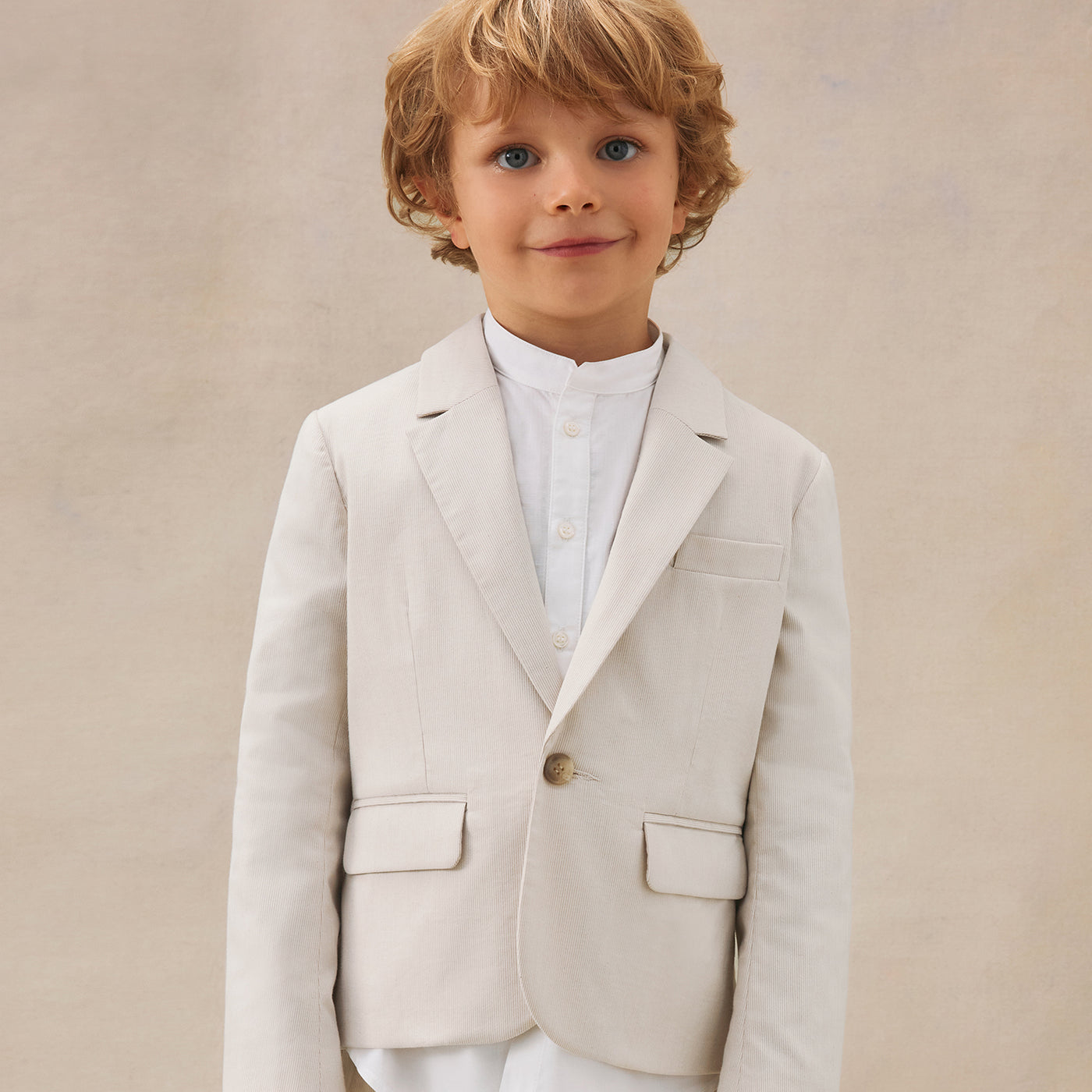 Aristide jacket in striped cotton