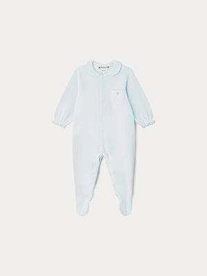 Talou pyjamas in blue organic cotton