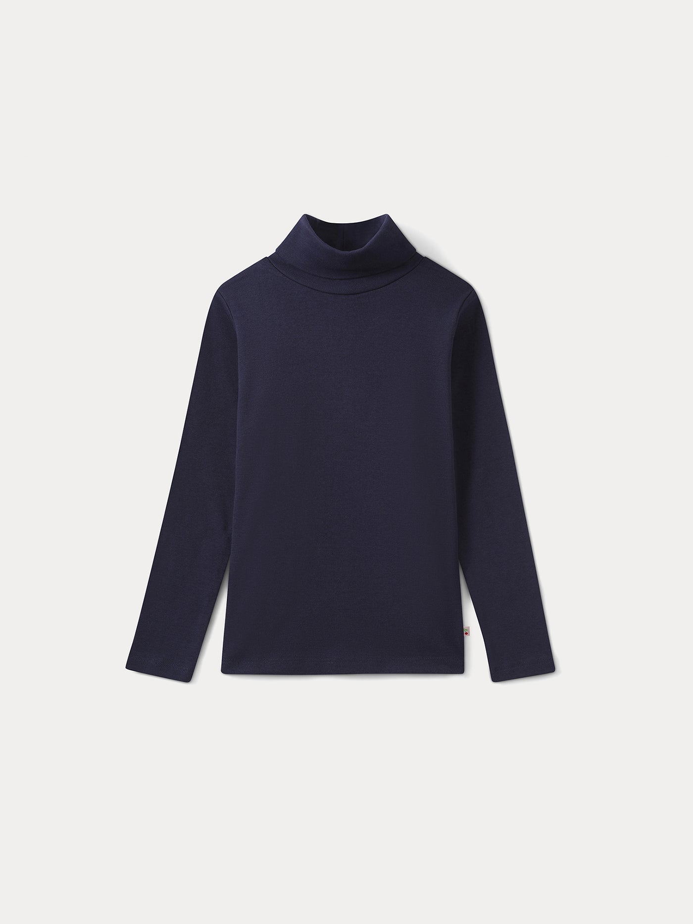 Thin turtleneck sweater navy