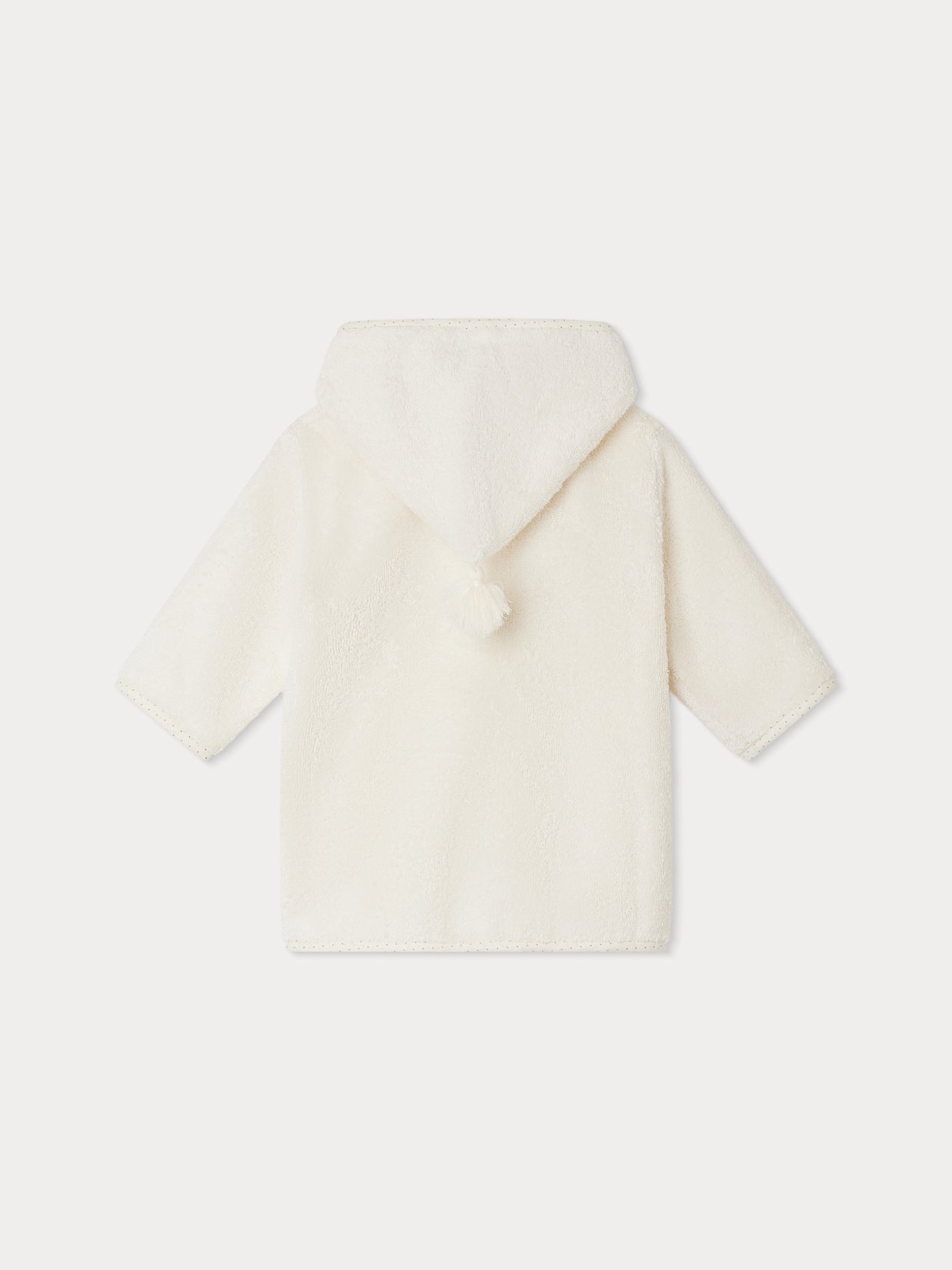 Apeign Terry Cloth Bathrobe milk white