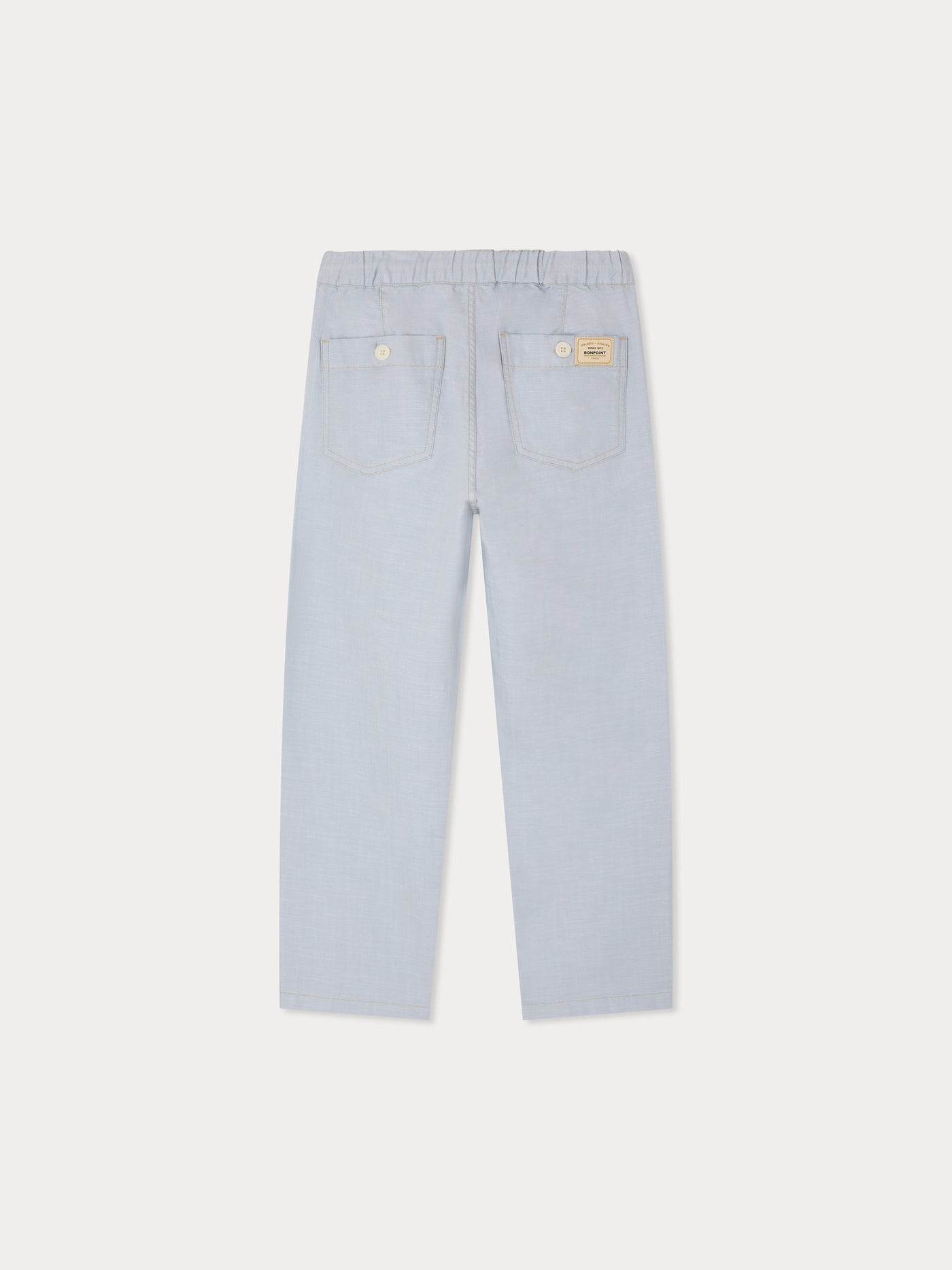 Connel chambray trousers in organic cotton
