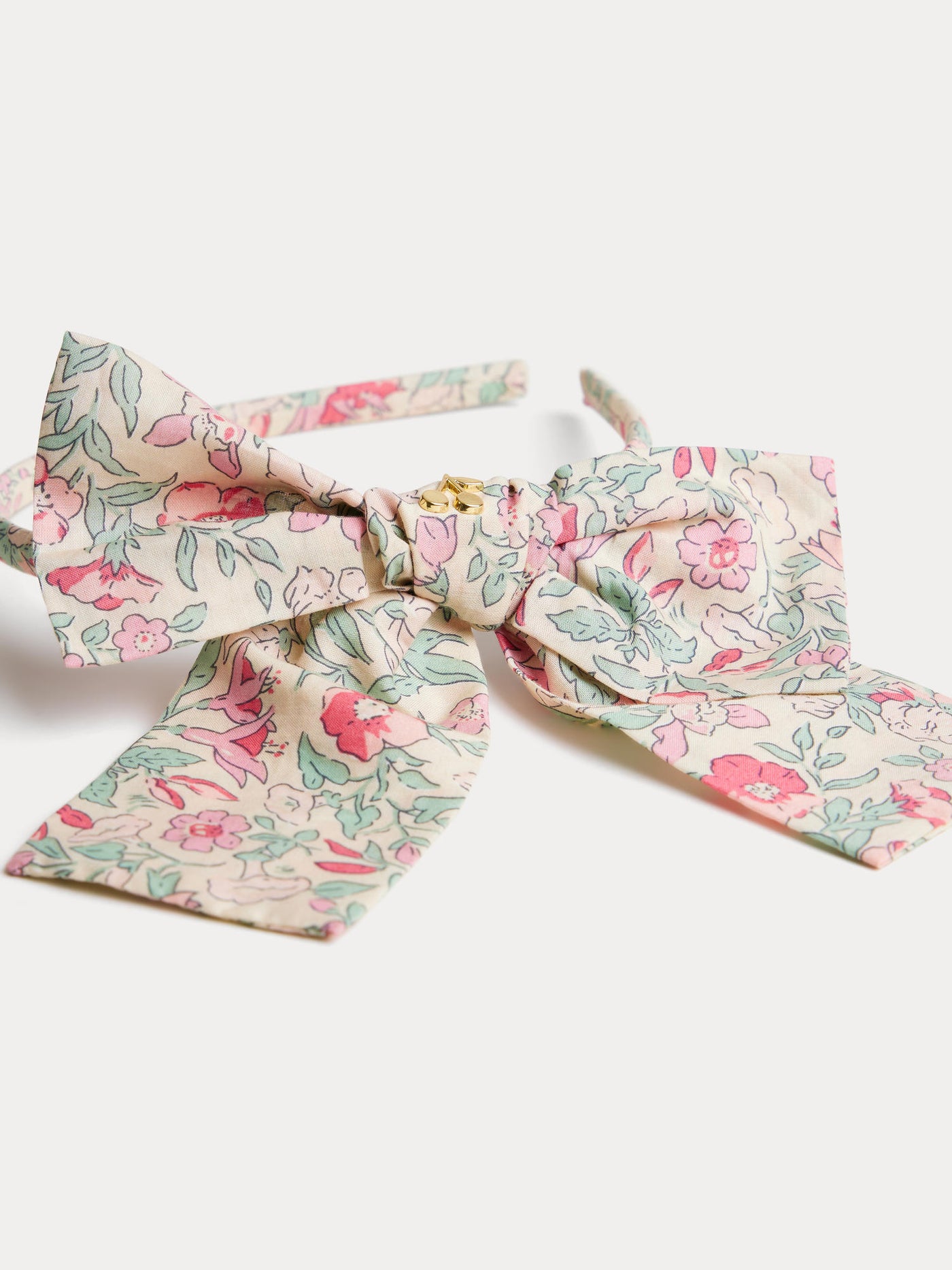 Jin headband in Liberty organic cotton poplin fabric