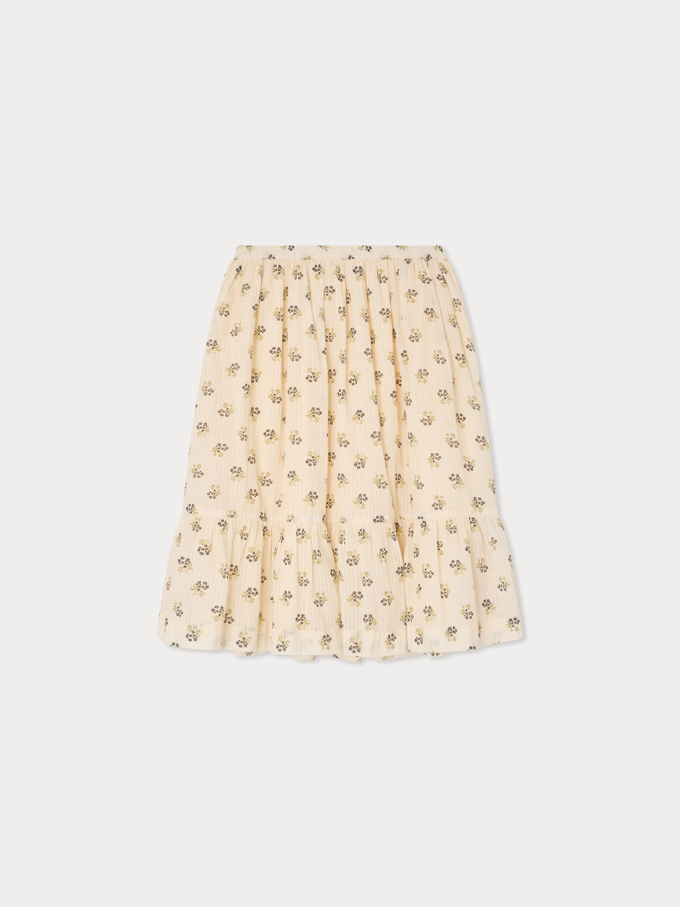 Farah skirt in organic dobby cotton voile