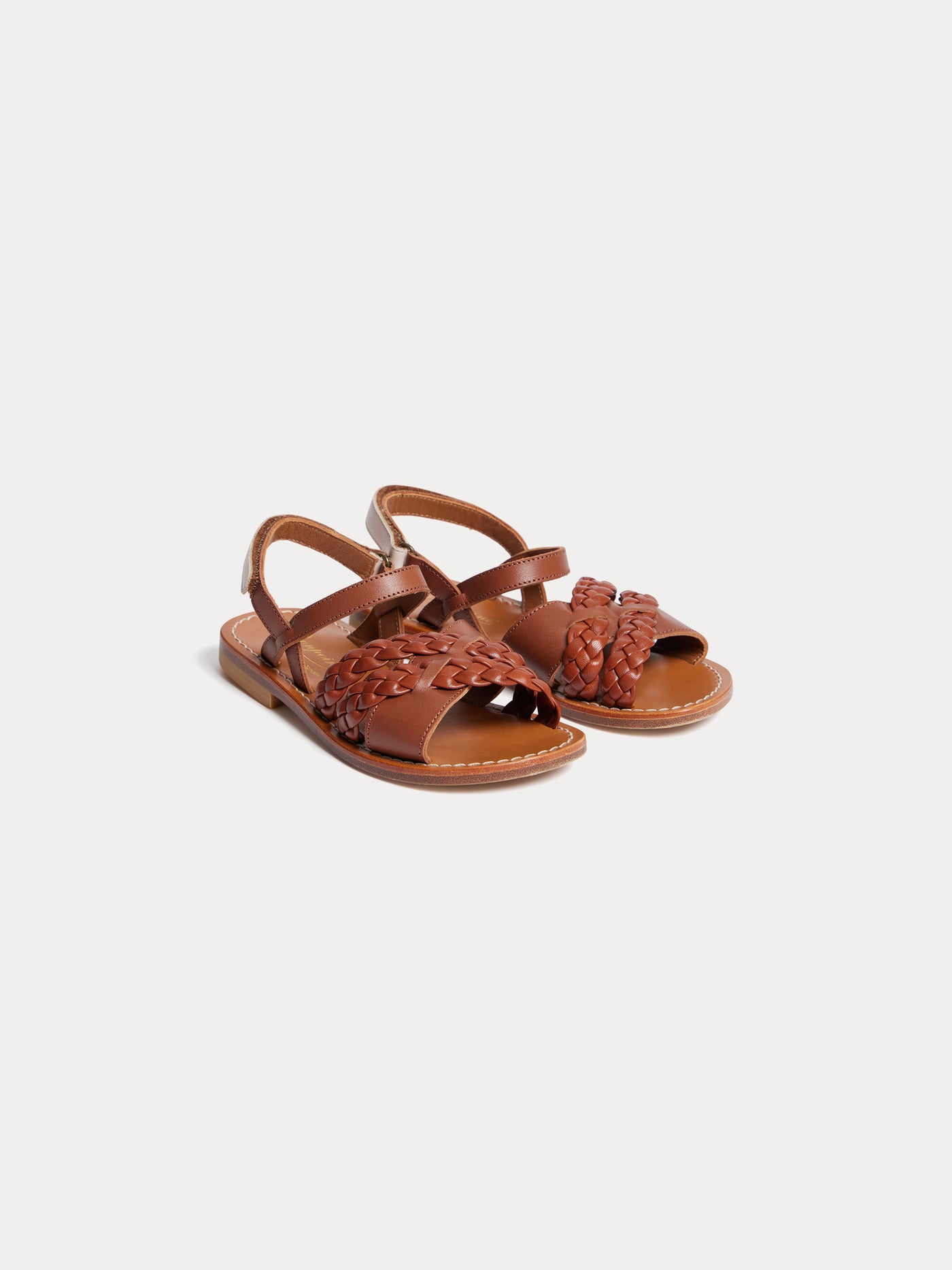 Liza leather braided sandals