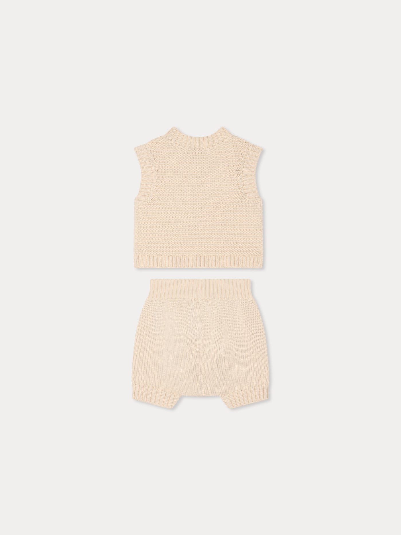Tendresse sleeveless set in organic cotton