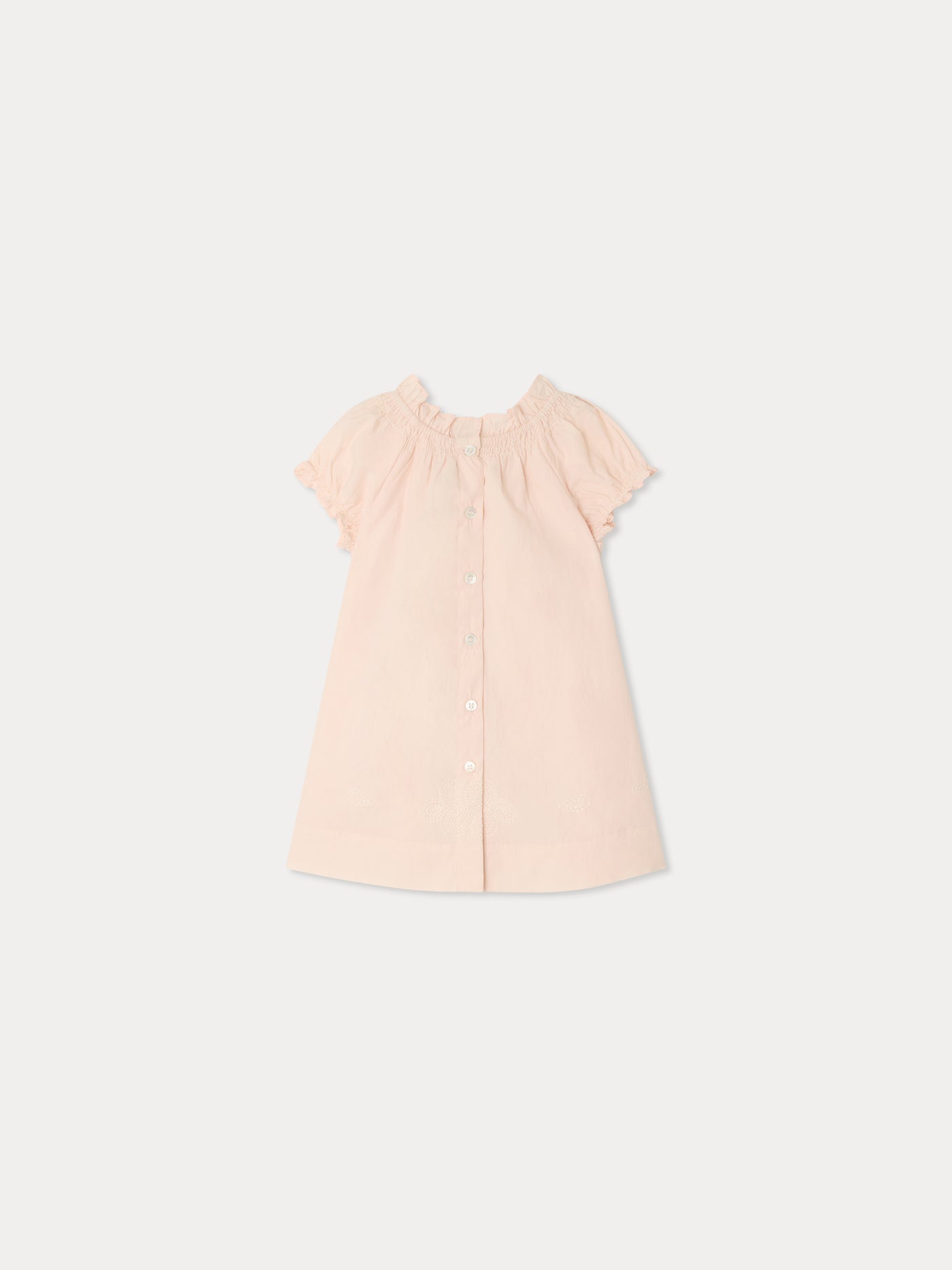 Sidwell embroidered dress in organic cotton