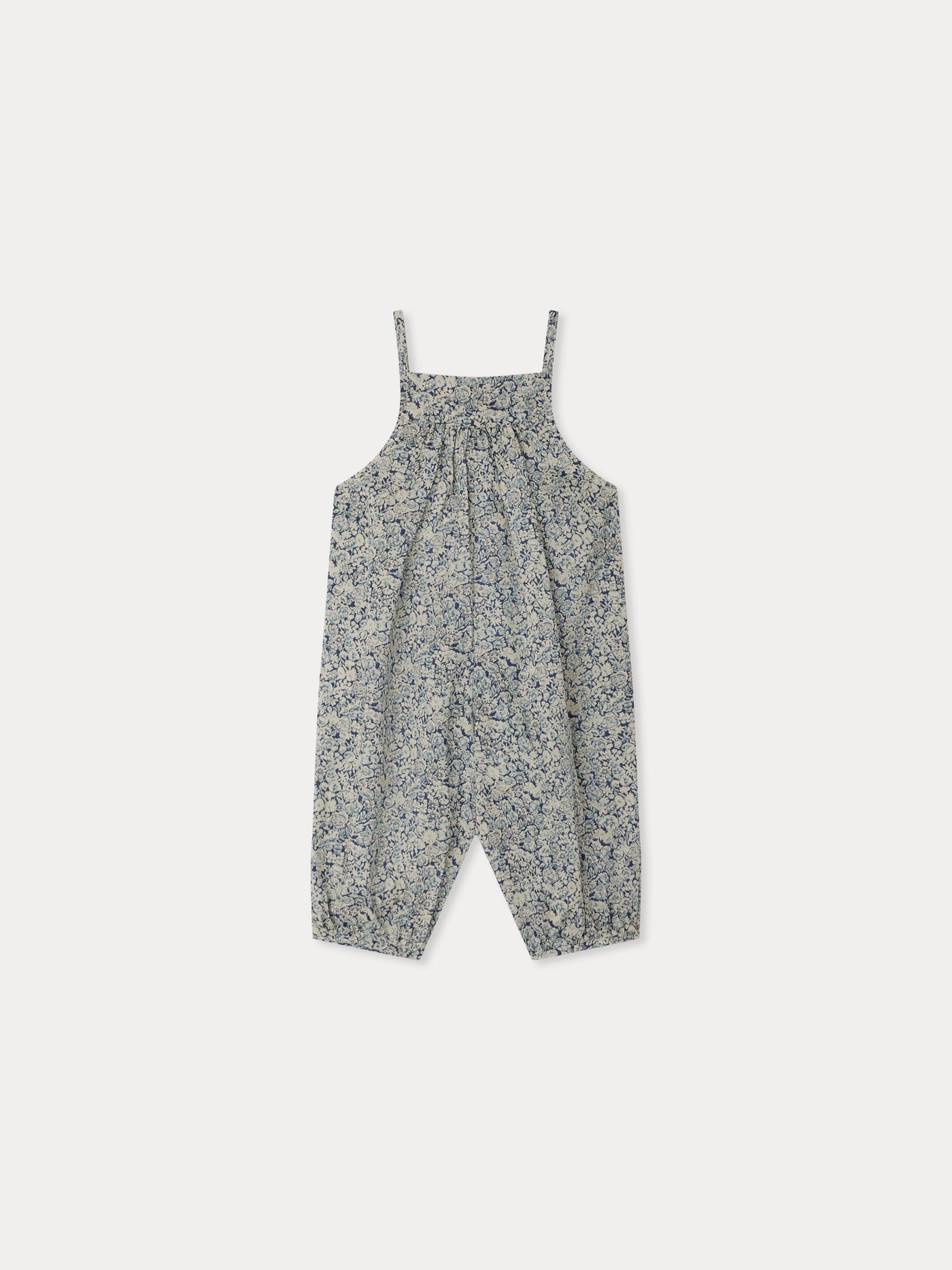Lisou dungarees in Liberty organic cotton fabric