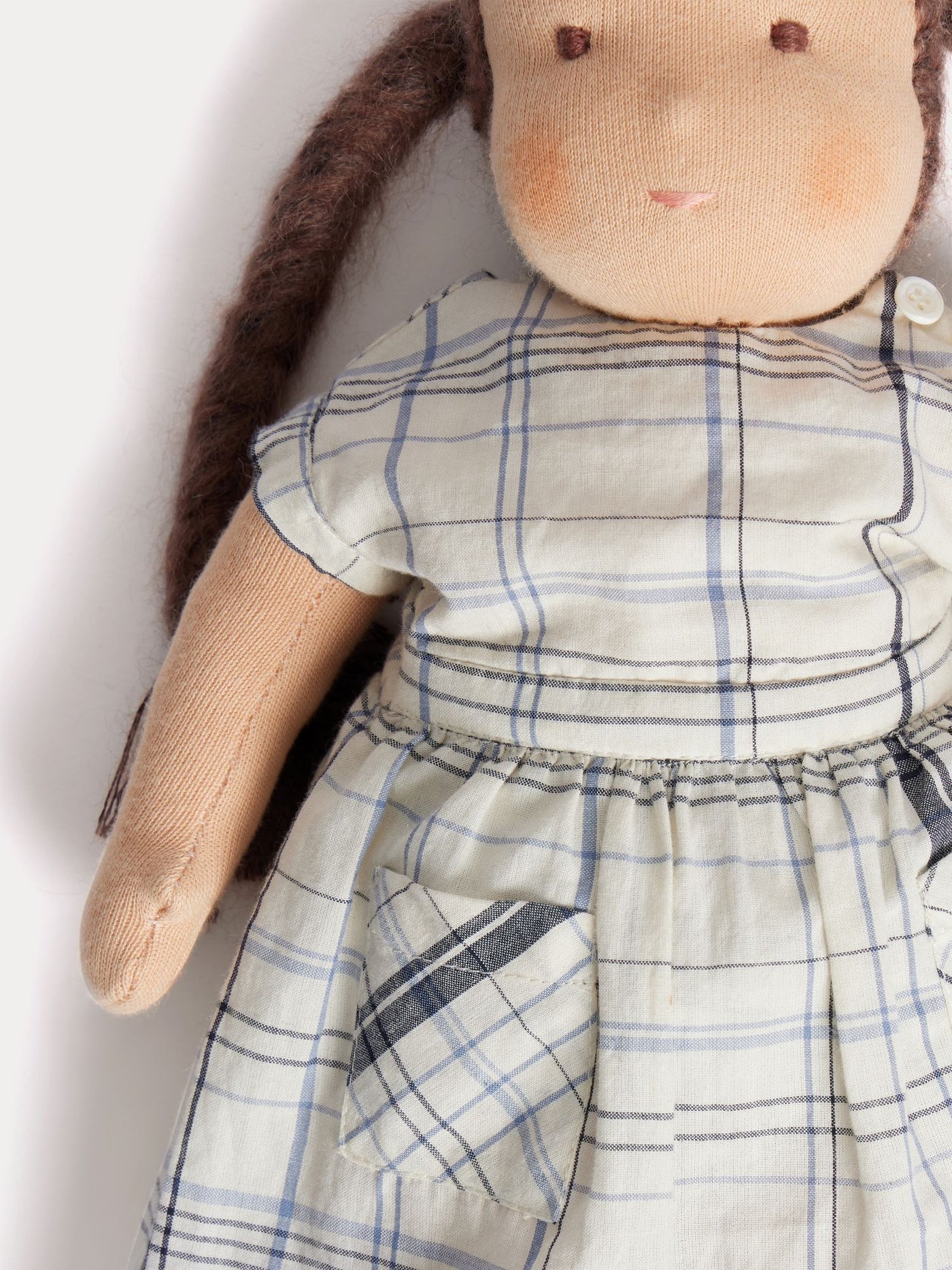 Cerise Edelweiss Doll with her dress