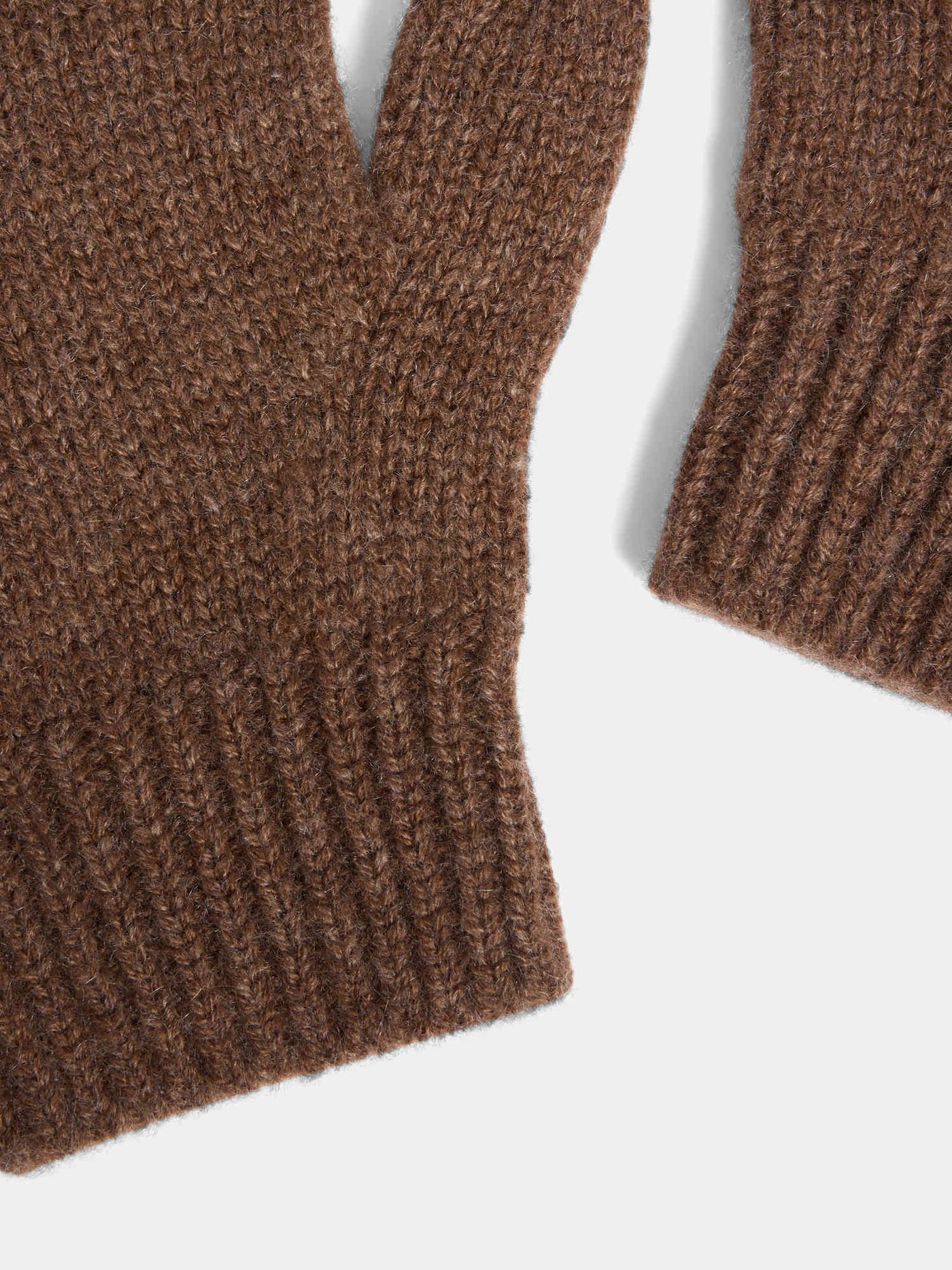 Birk coffee cashmere gloves