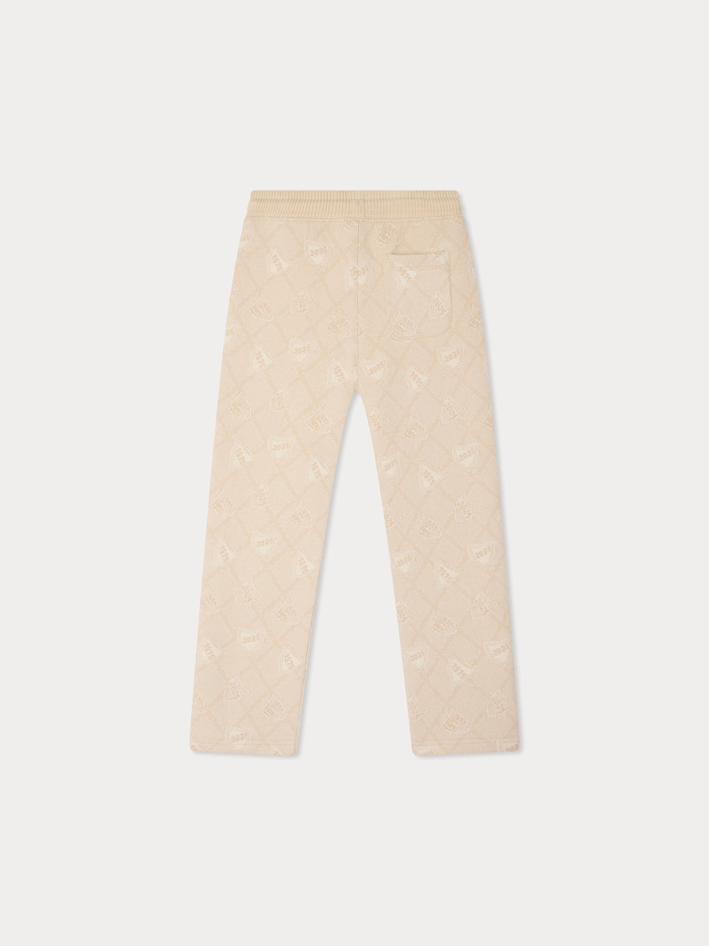 Jawen organic cotton jacquard jogging pants