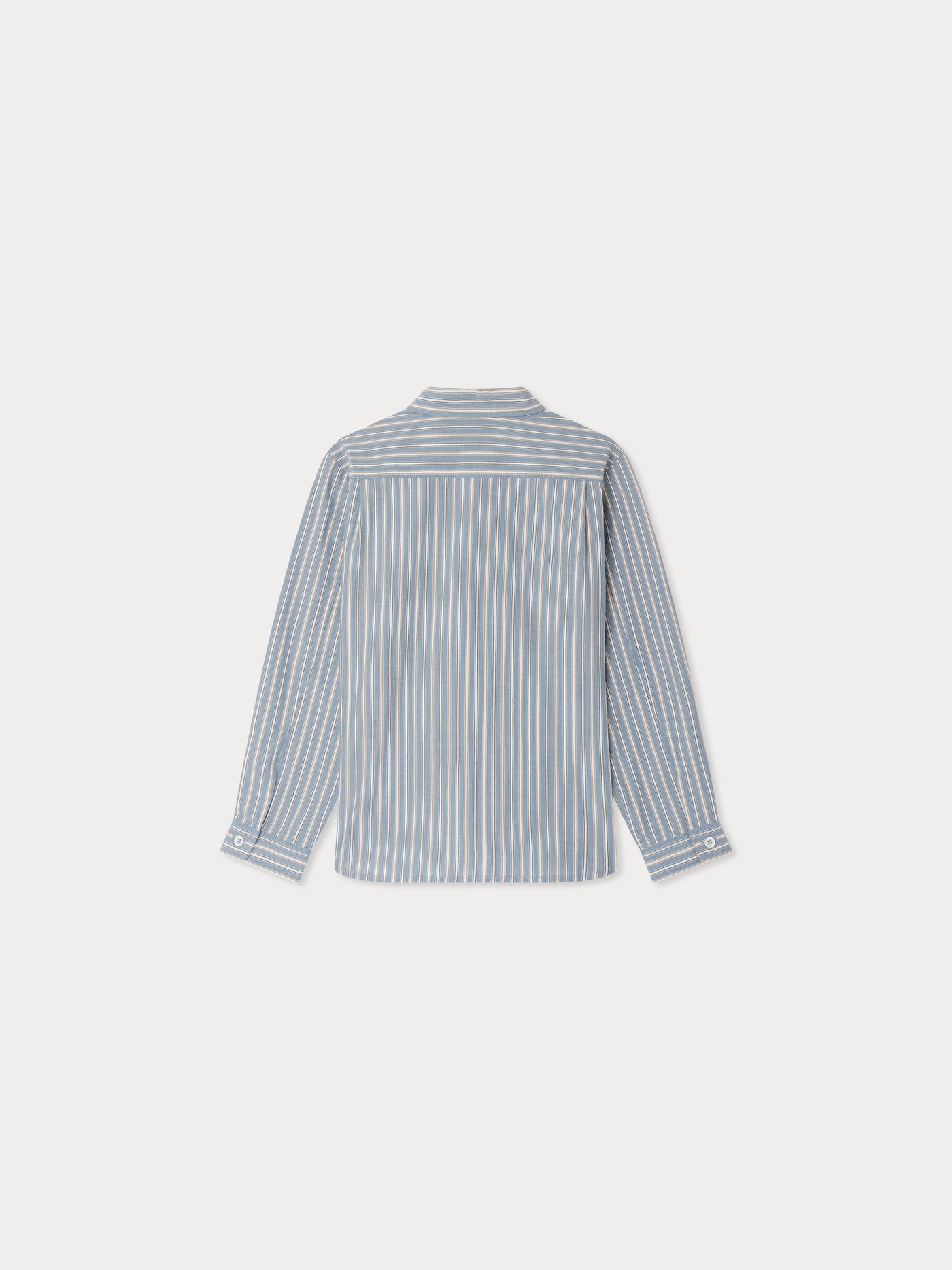Tangui shirt with Bonpoint crest in poplin