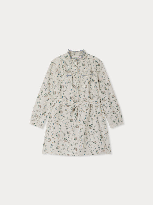 Tiphany dress with contrasting croquets