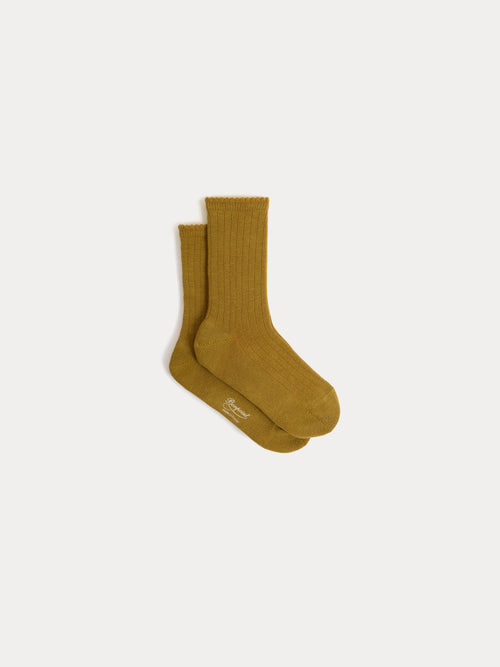 Gold-toned Elvire socks