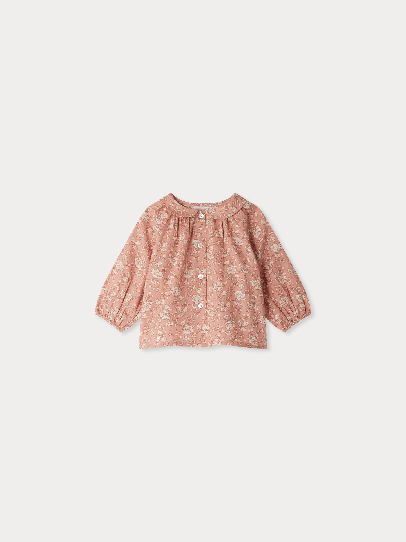 Domino organic cotton blouse