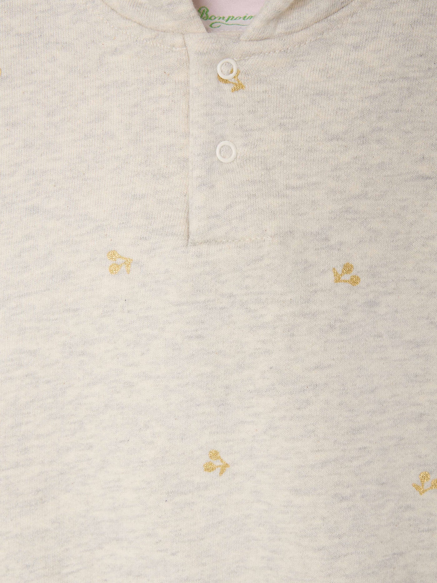 Cody sweatshirt with copper cherry print in organic cotton