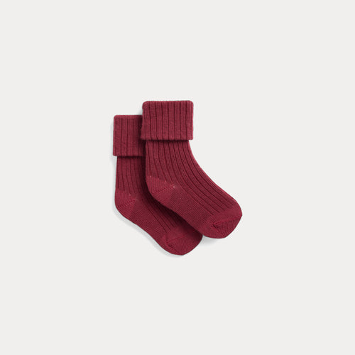 Gadilson burgundy cotton socks