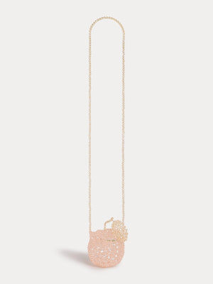 Maliya jewellery bag shaped like a beaded cherry