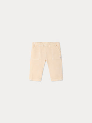 Thursday baby ivory pants in organic cotton