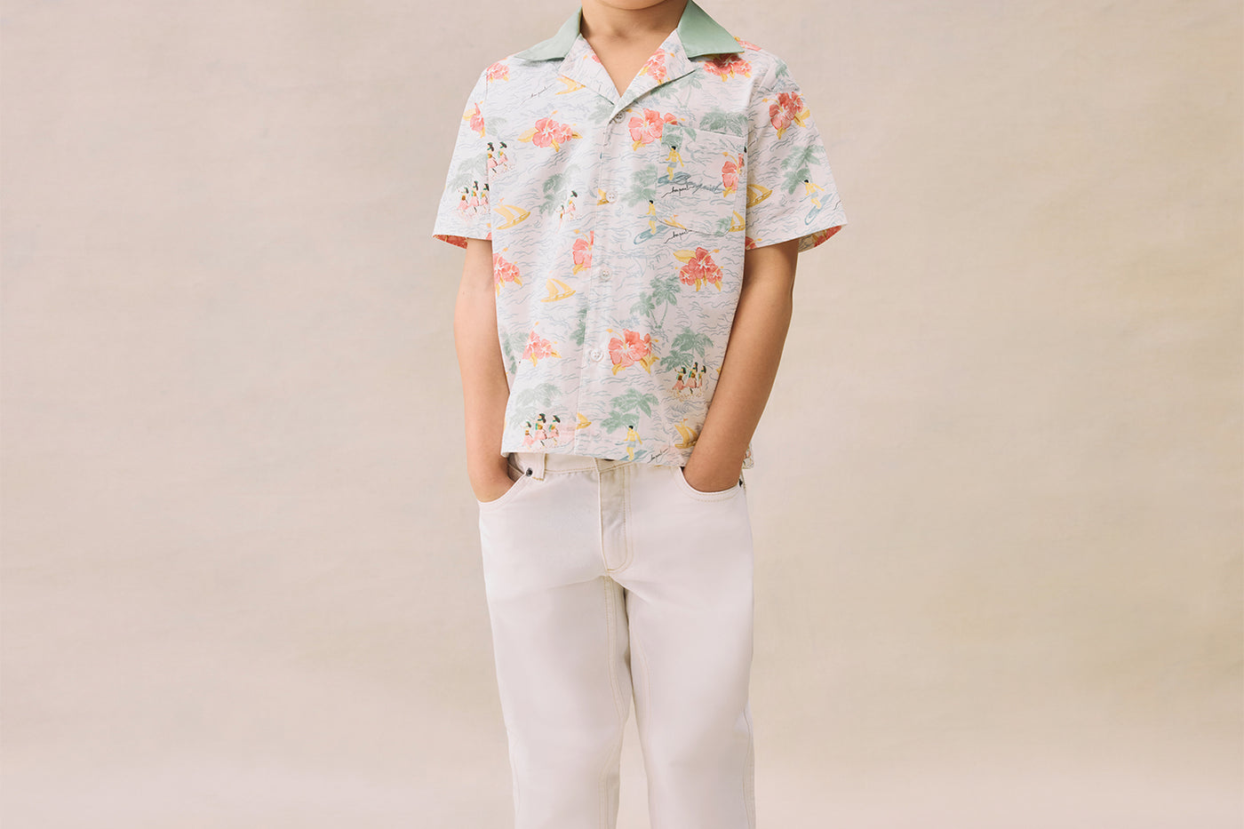 Boy's summer look 2025 Cruise shirt
