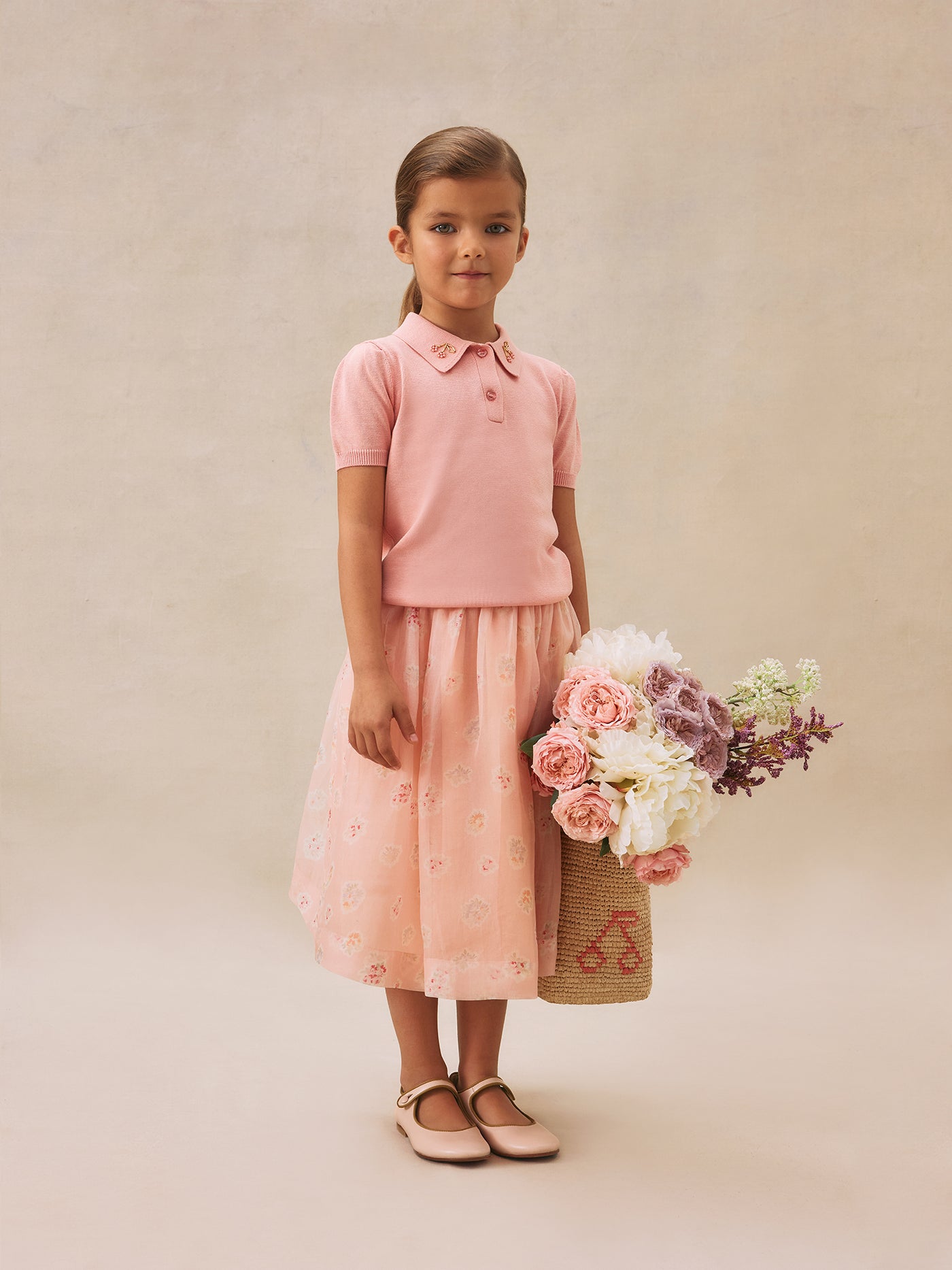 Girl's summer look 2025 Pink petticoat
