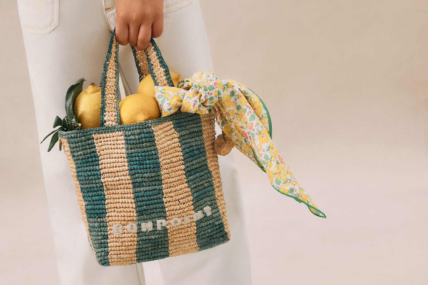 Girl's summer look 2025 Green crochet