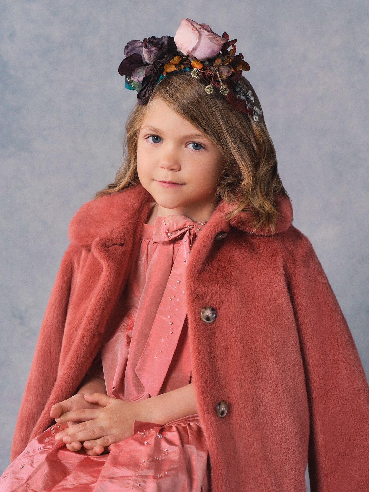 Winter 2024 Girl's look the Princess