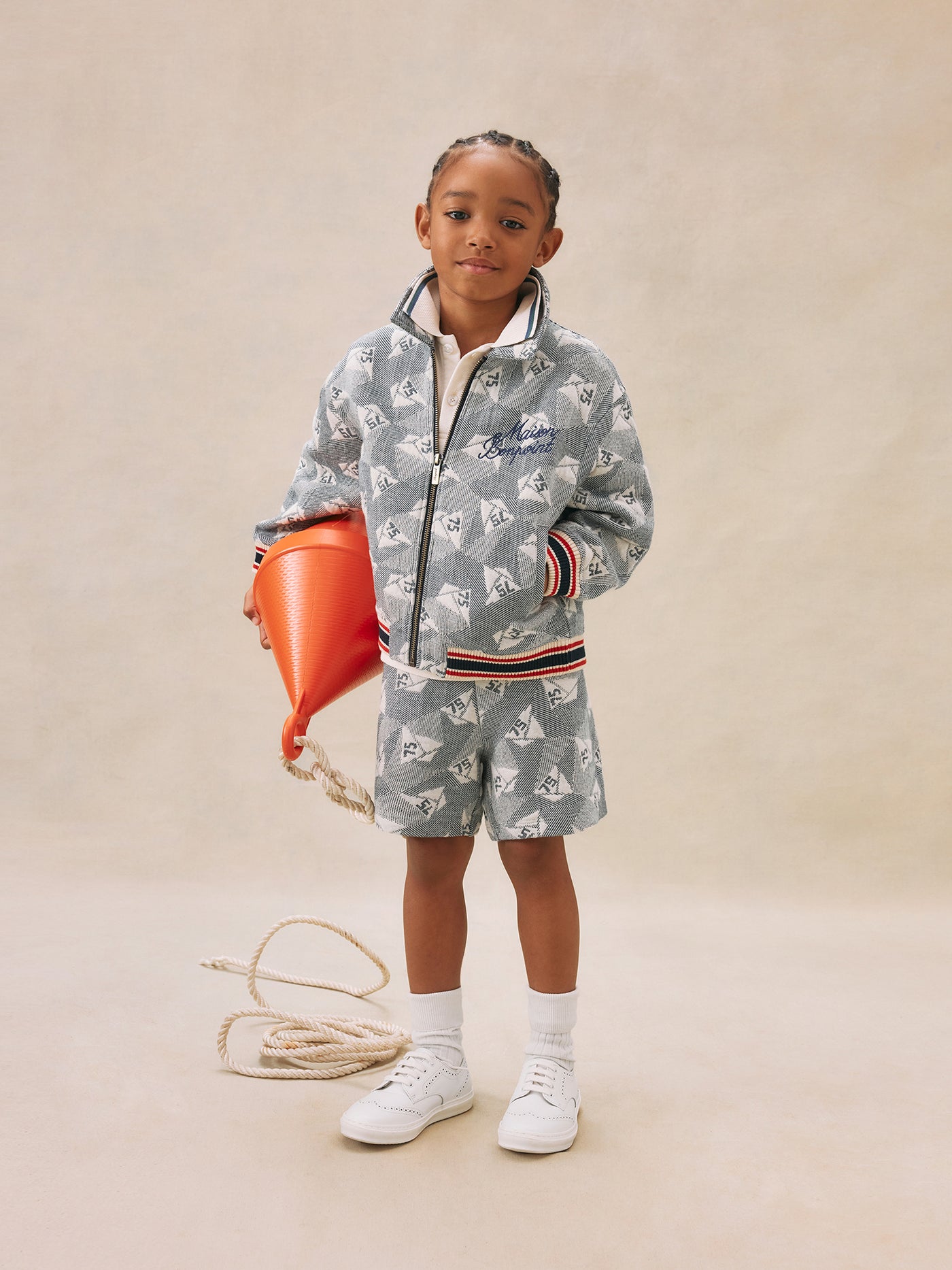 Boy's summer look 2025 Printed set