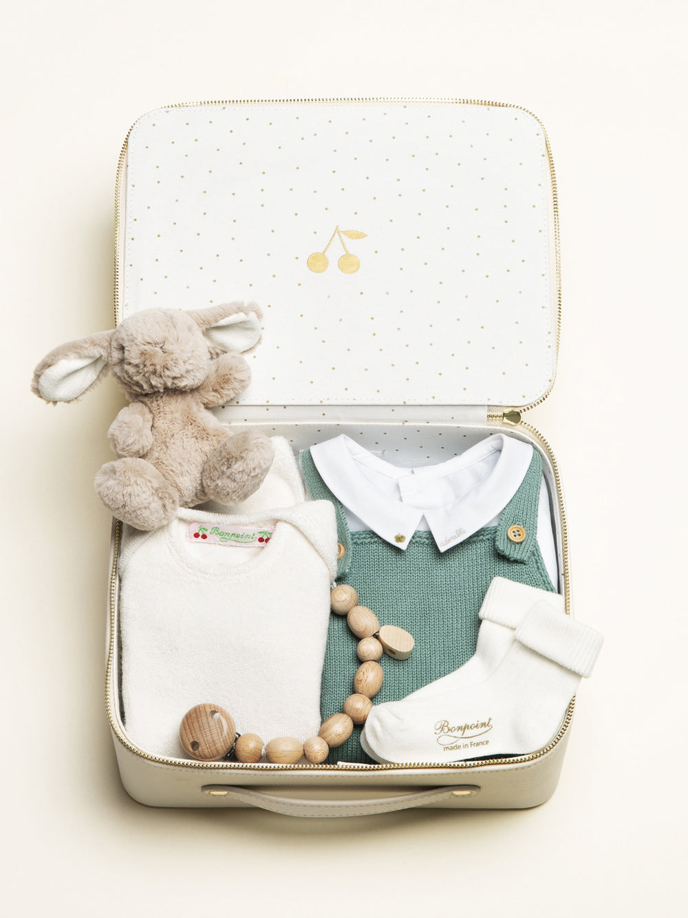 Medium birth suitcase for boys