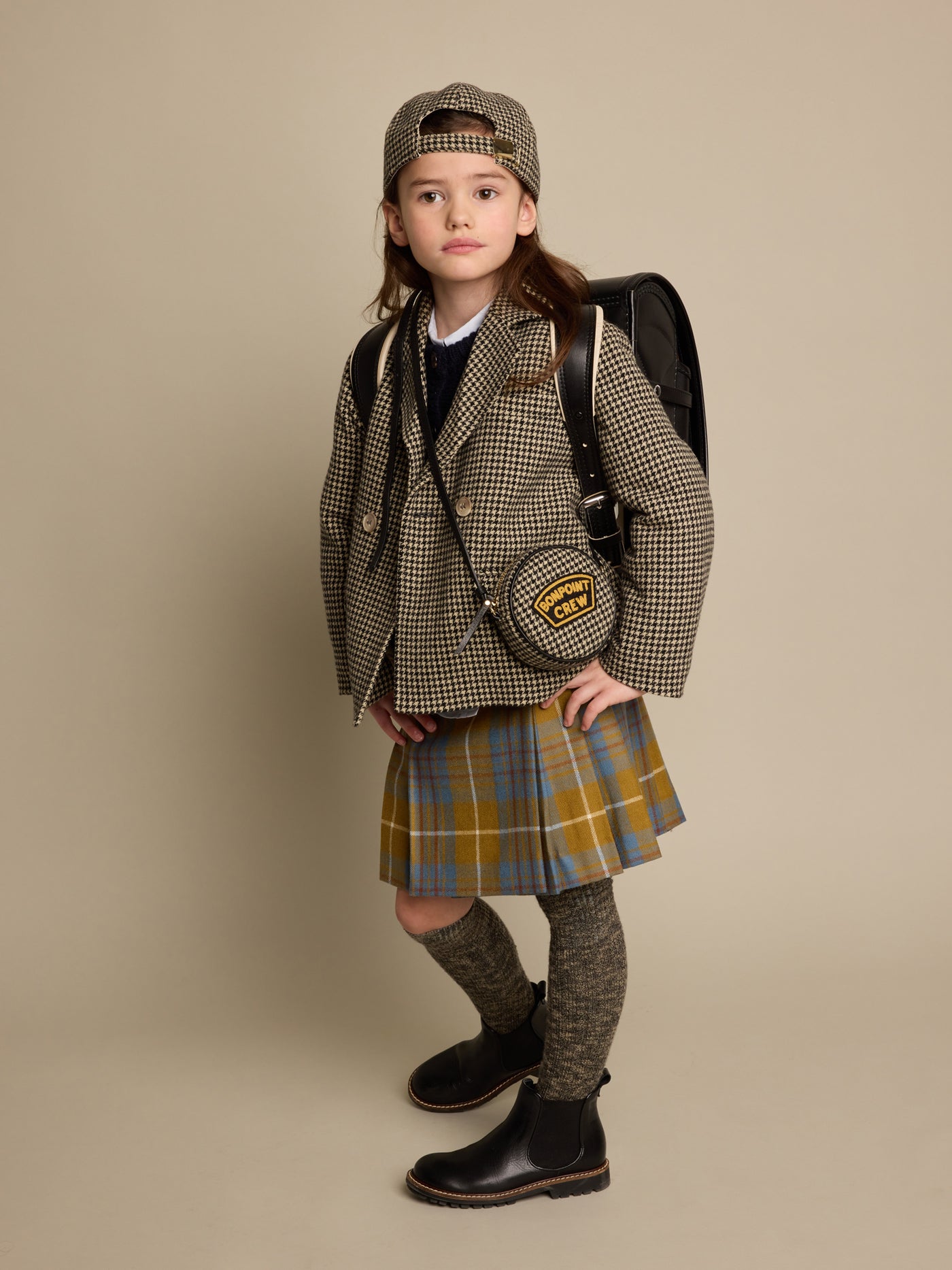 Winter 2023 girl's look blazer jacket